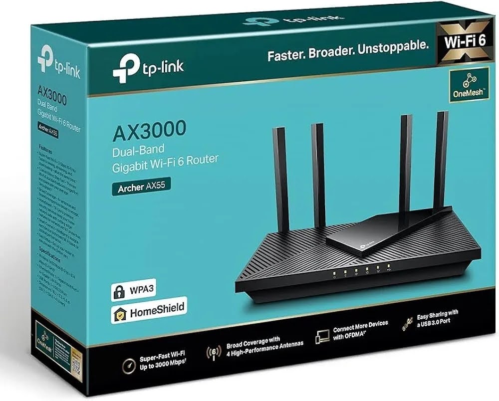 Routeur Wi-Fi 6 ( TP-Link Archer AX5400)